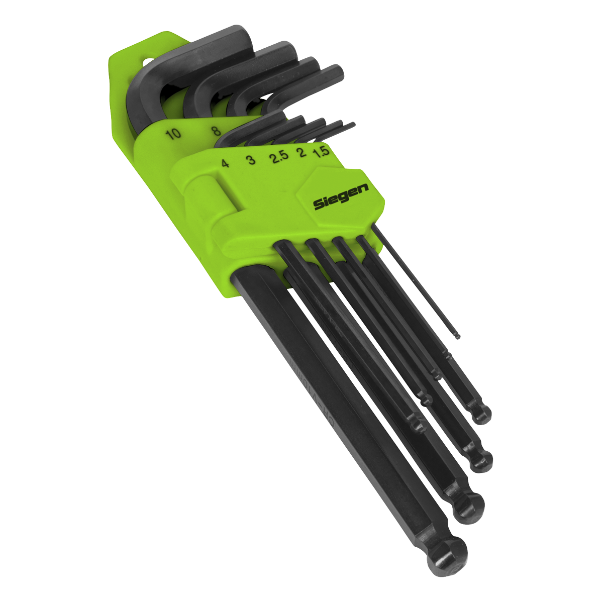 Sealey S01093 Siegen Long Ball-End Hex Key Set 9pc