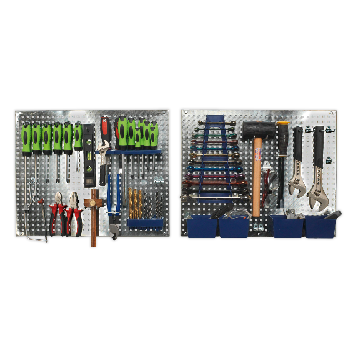 Sealey S01102 Wall Storage Pegboard Set 34pc