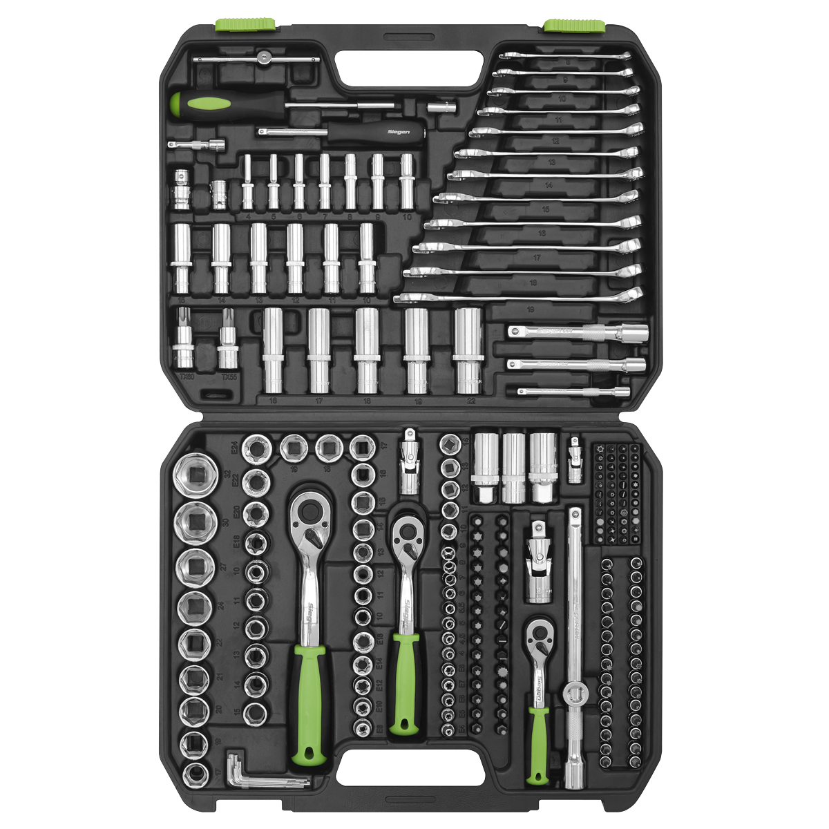 Sealey S01212 Socket Set 219pc 1/4