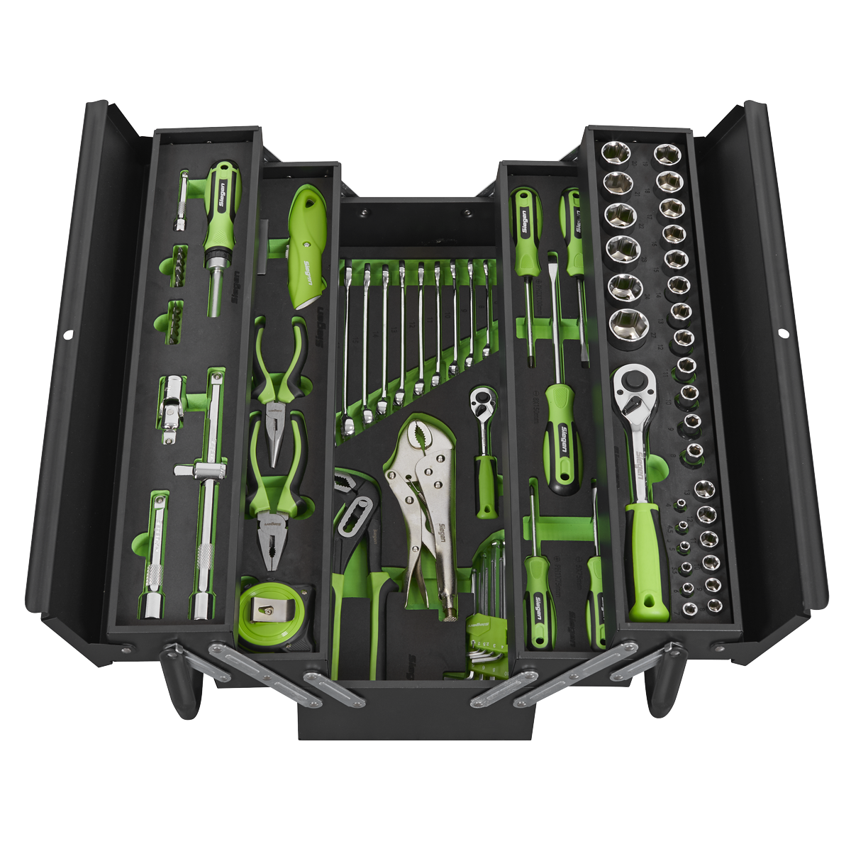 Sealey S01216 Cantilever Toolbox with 86pc Tool Kit