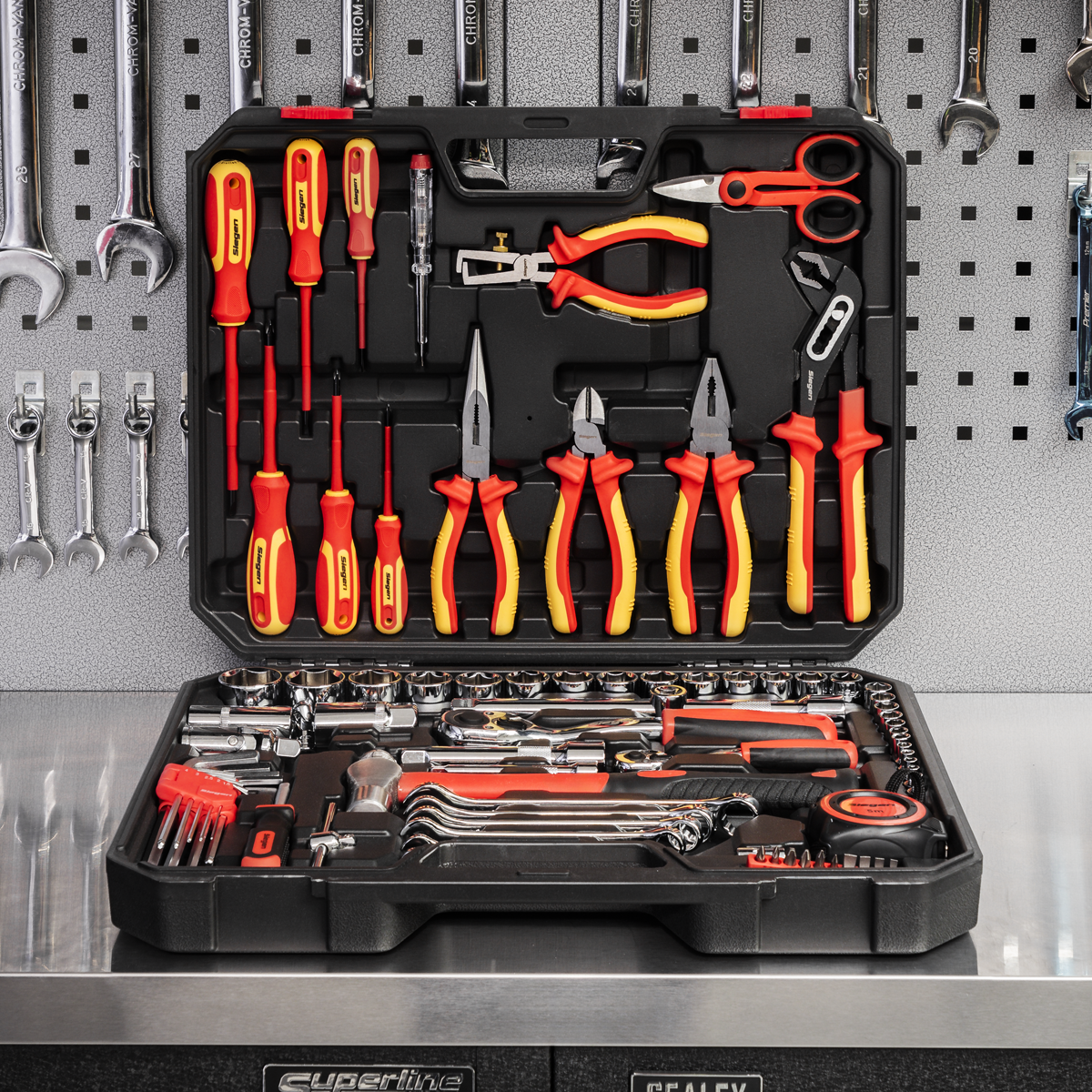 Sealey S01217 Electrician's Tool Kit 90pc