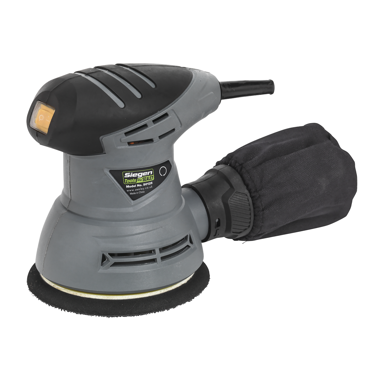 Sealey S0125 Dual Action Palm Sander 125mm 240W/230V