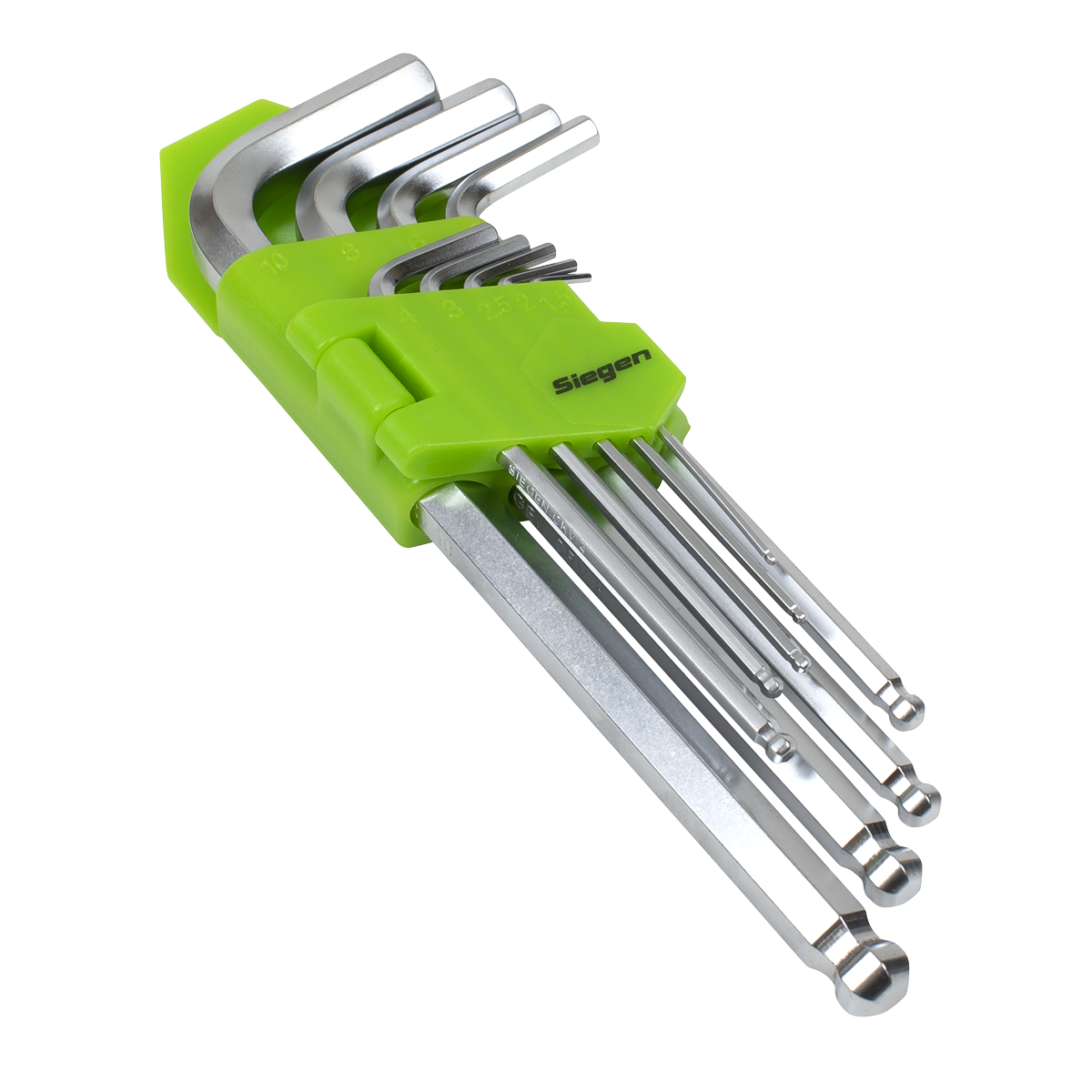 Sealey S01260 Siegen Long Ball-End Hex Key Set 9pc