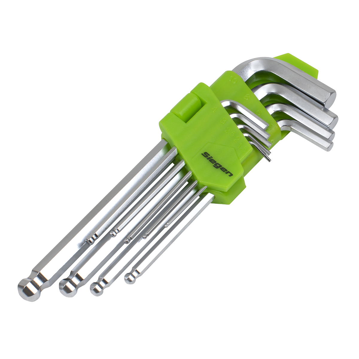 Sealey S01260 Siegen Long Ball-End Hex Key Set 9pc