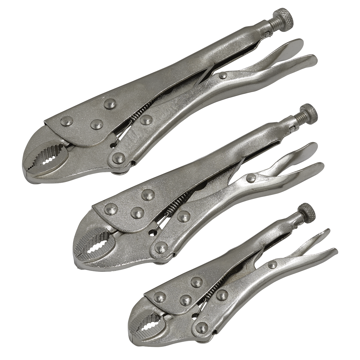 Sealey S0463 Locking Pliers Set 3pc