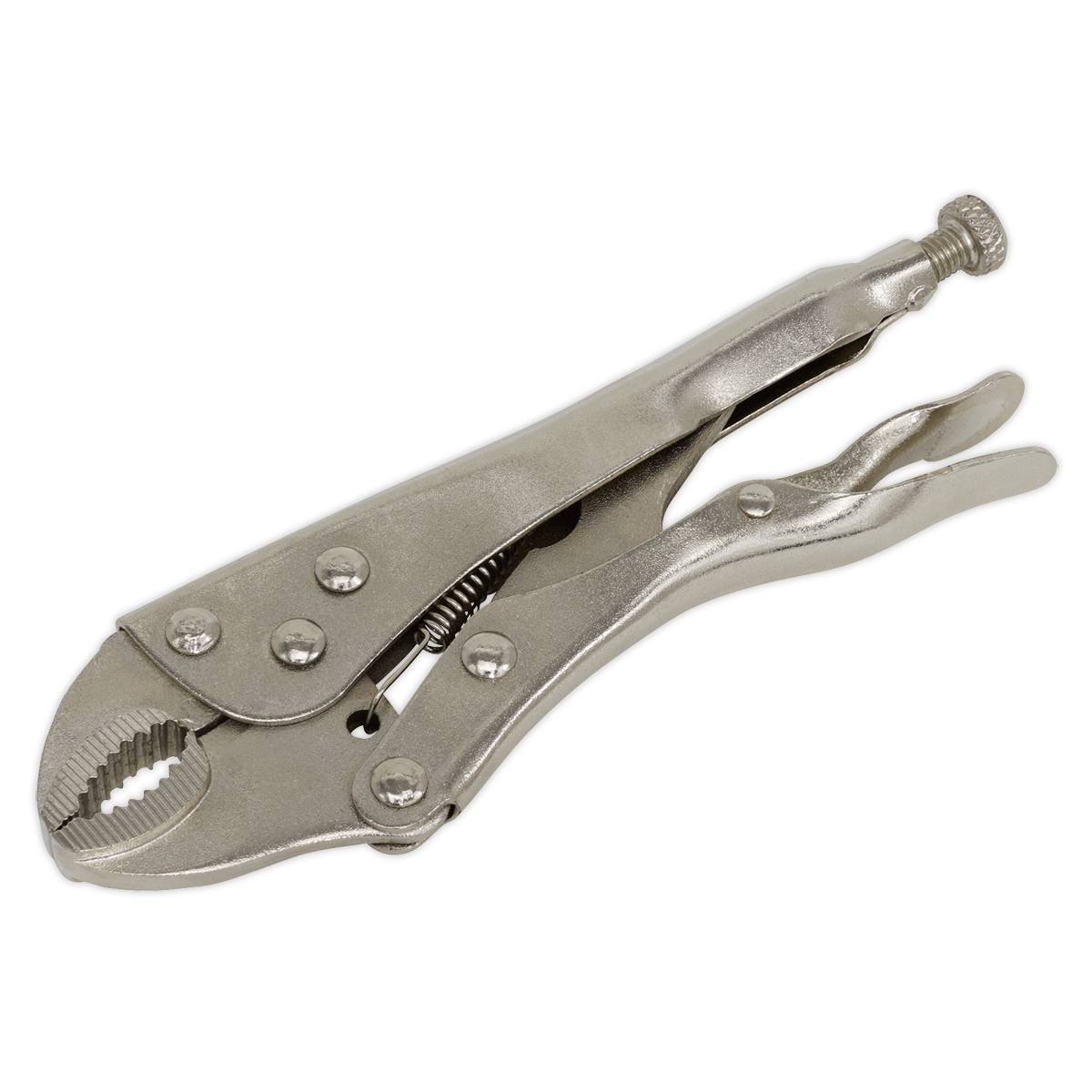 Sealey S0486 Locking Pliers 175mm Curved Jaw
