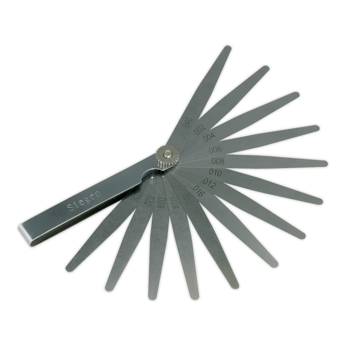 Sealey S0518 Feeler Gauge 13 Blade - Imperial