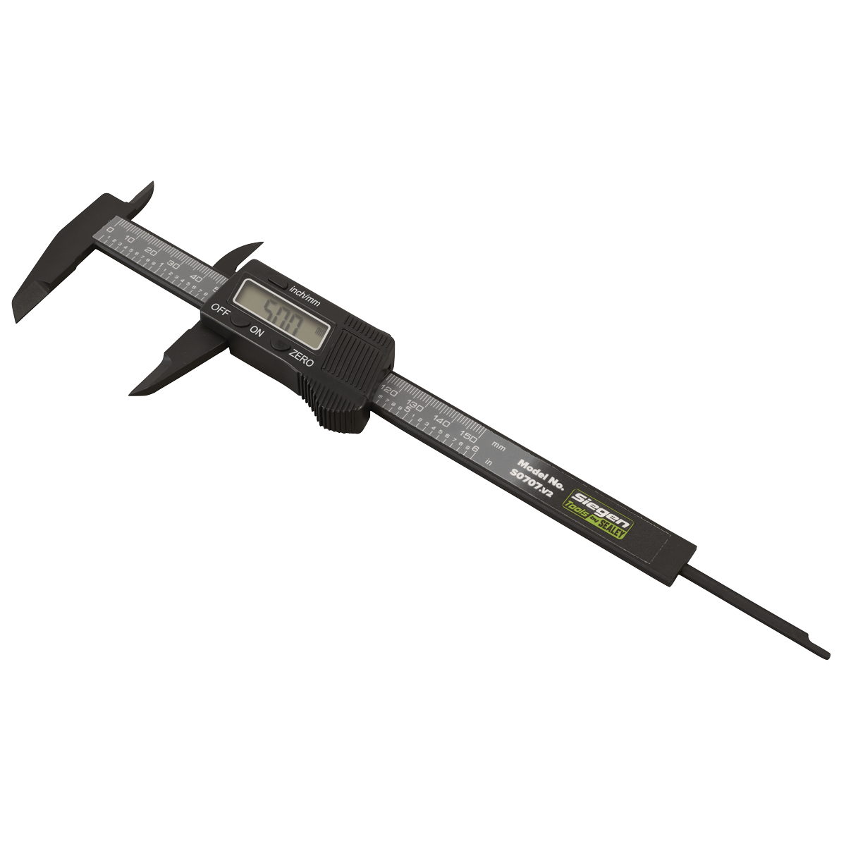Sealey S0707 Digital Electronic Vernier Caliper 0-150mm(0-6")