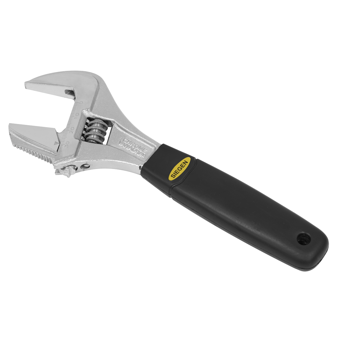 Sealey S0854 Adjustable Wrench with Extra-Wide Jaw Capacity 200mm