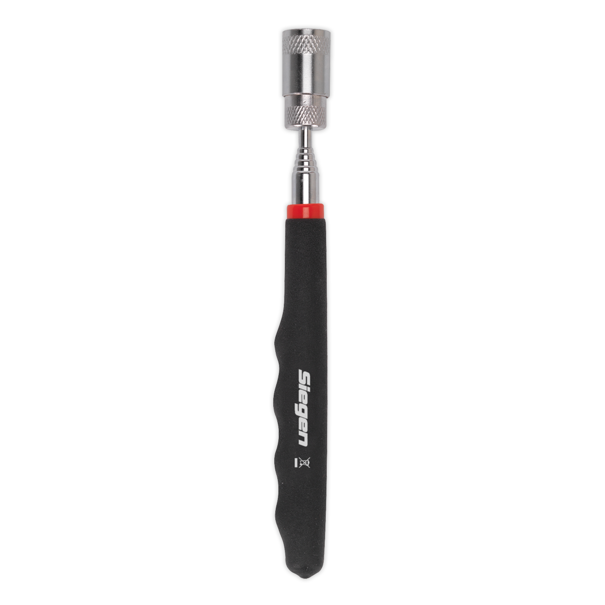 Sealey S0903DB Heavy-Duty Magnetic Pick-Up Tool with LED 3.6kg Capacity Display Box of 16