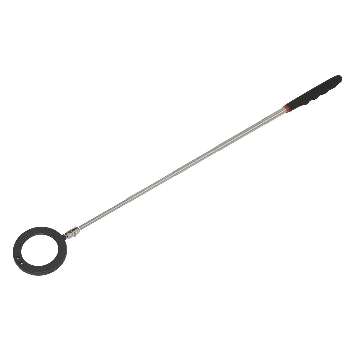 Sealey S0947 Telescopic Inspection Mirror 75mm with LED