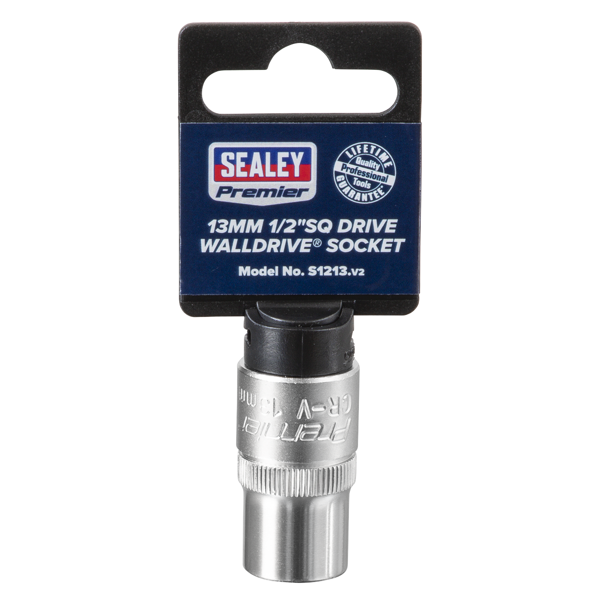 Sealey S1213 WallDrive® Socket 13mm 1/2"Sq Drive