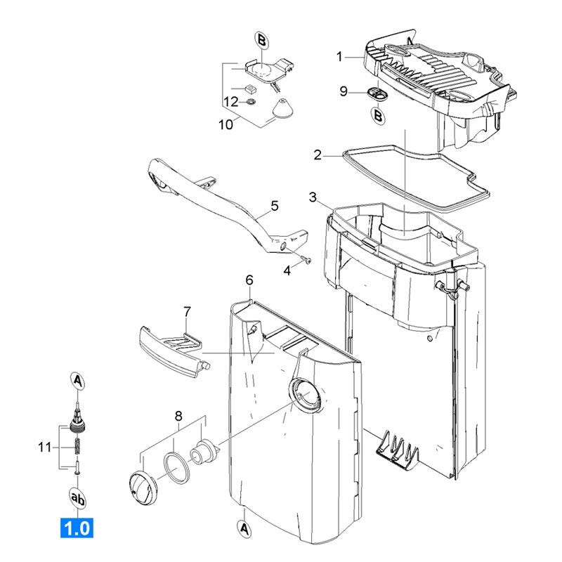 Karcher 4190029 Valve Fresh Water Tank BR 30/4