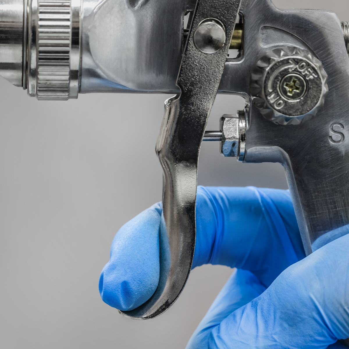Sealey S642G Spray Gun Gravity Feed 1.8mm Set-Up