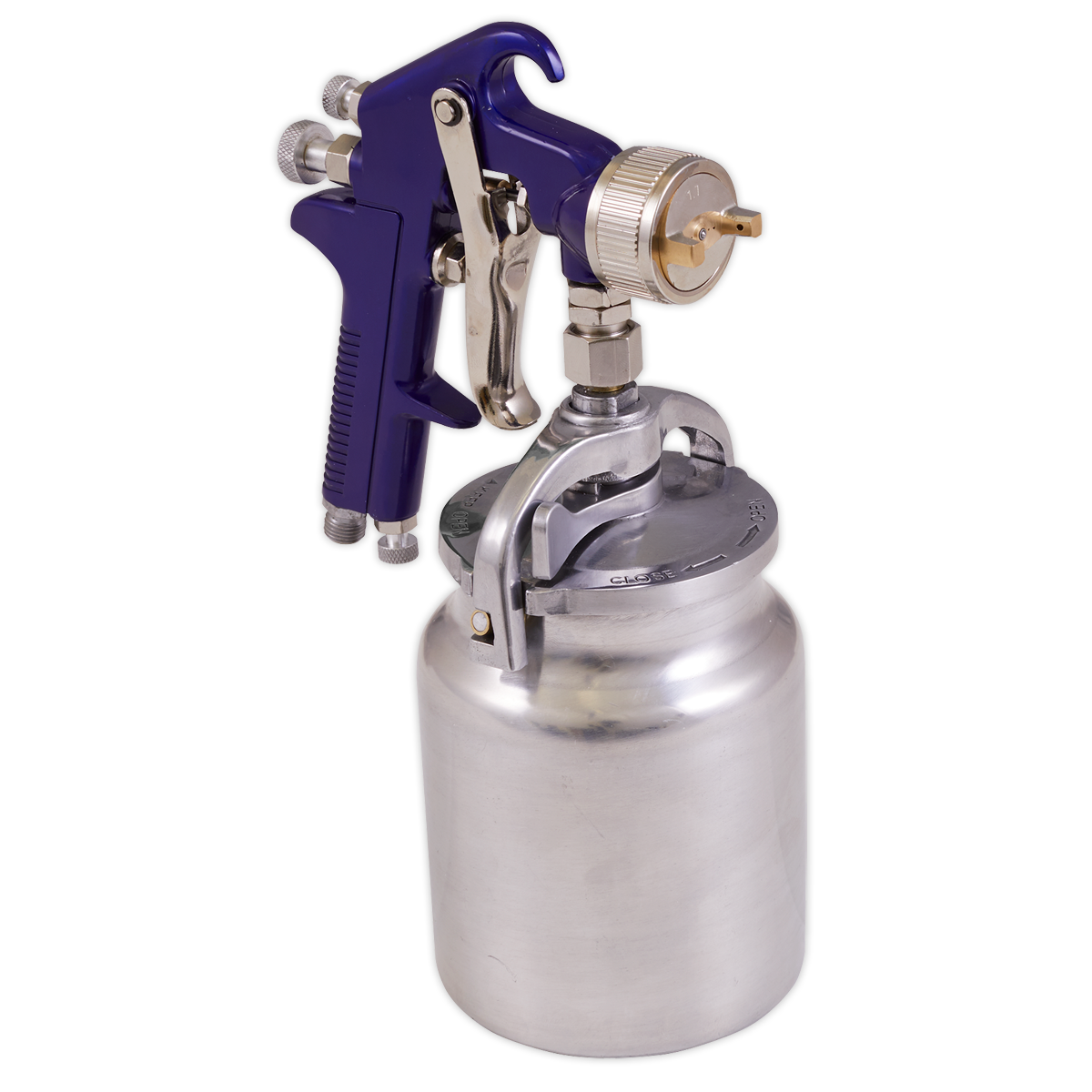 Sealey S717 Suction Feed Spray Gun 1.7mm Set-Up