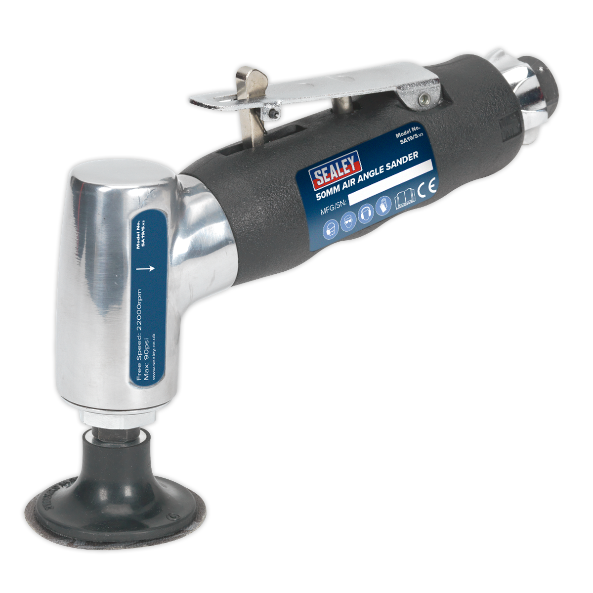 Sealey SA19/S Air Angle Sander 50mm