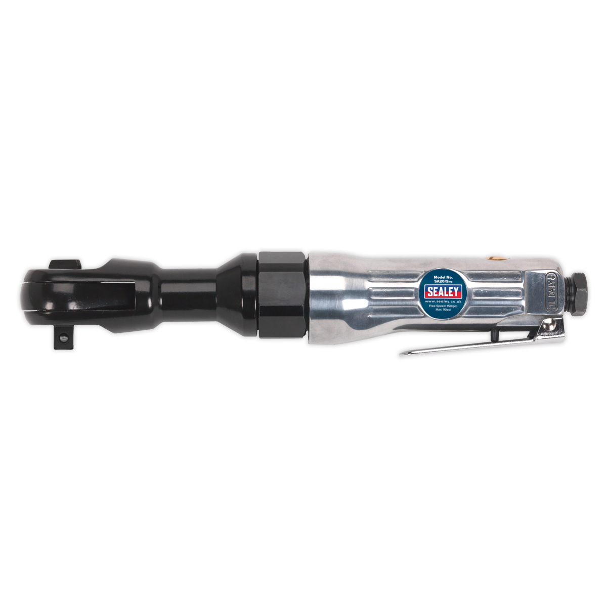 Sealey SA20/S Air Ratchet Wrench 3/8"Sq Drive