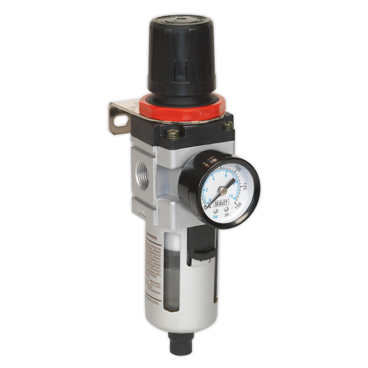 Sealey SA2001/FR Air Filter/Regulator with Gauge