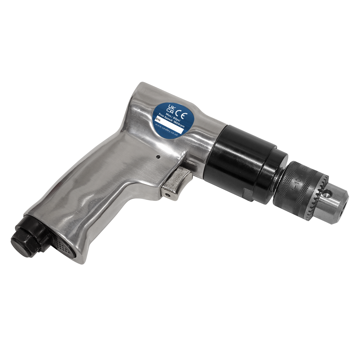 Sealey SA24 Air Drill 10mm 1800rpm Reversible