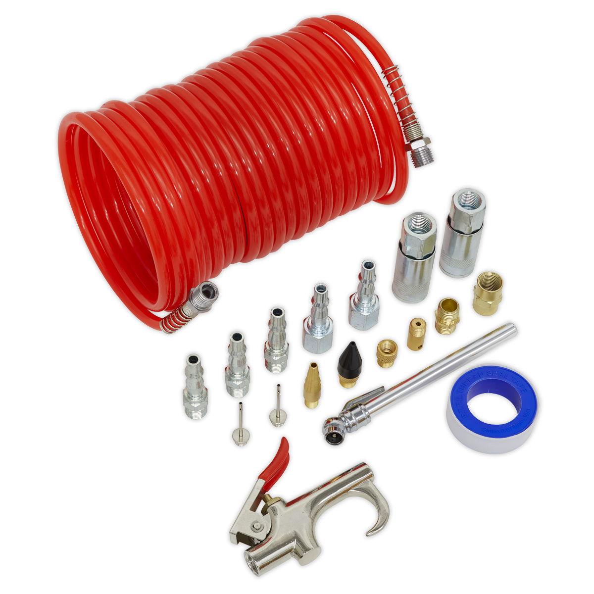 Sealey SA320K Air Blow Gun Kit 19pc
