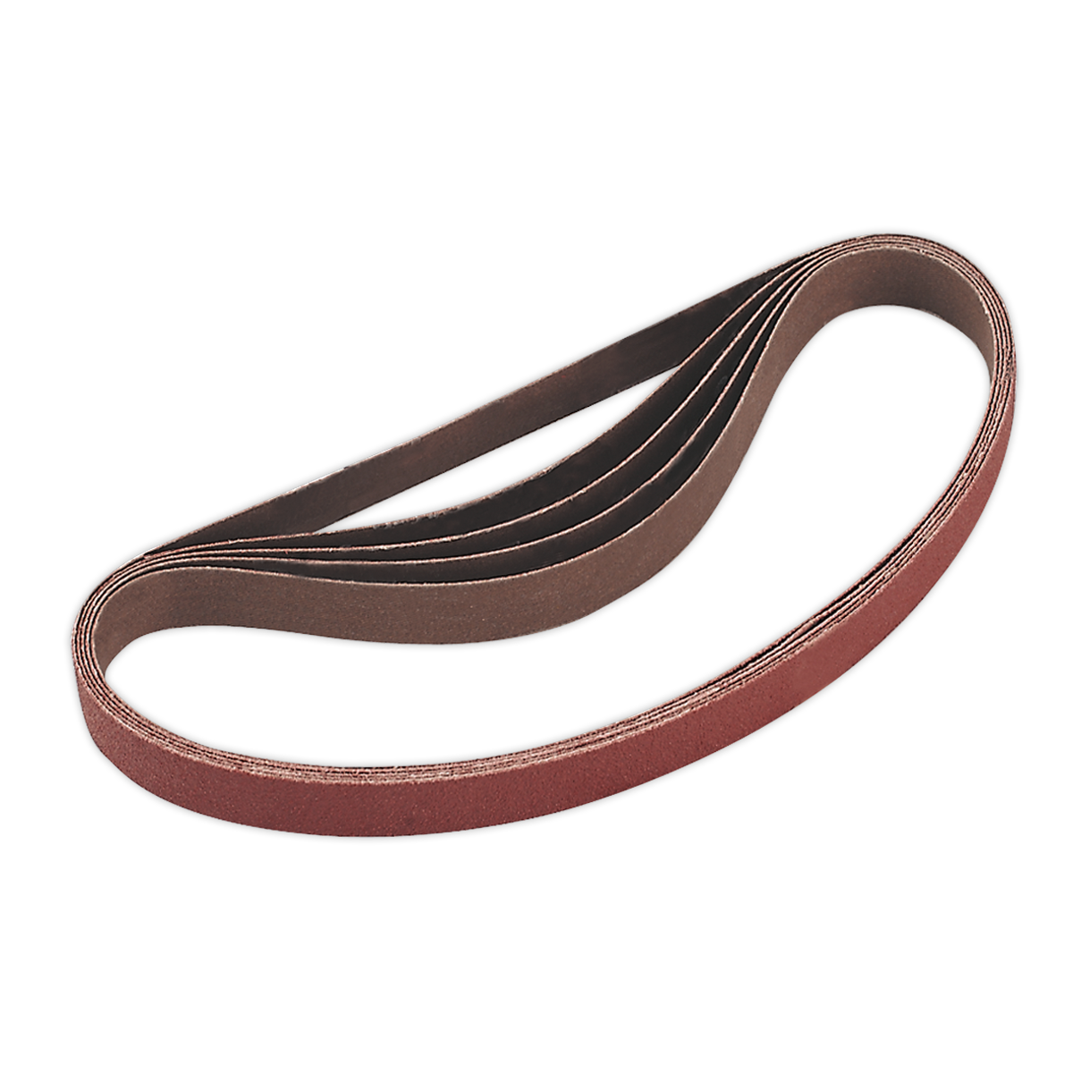 Sealey SA355/B80G Sanding Belt 20 x 520mm 80Grit Pack of 5