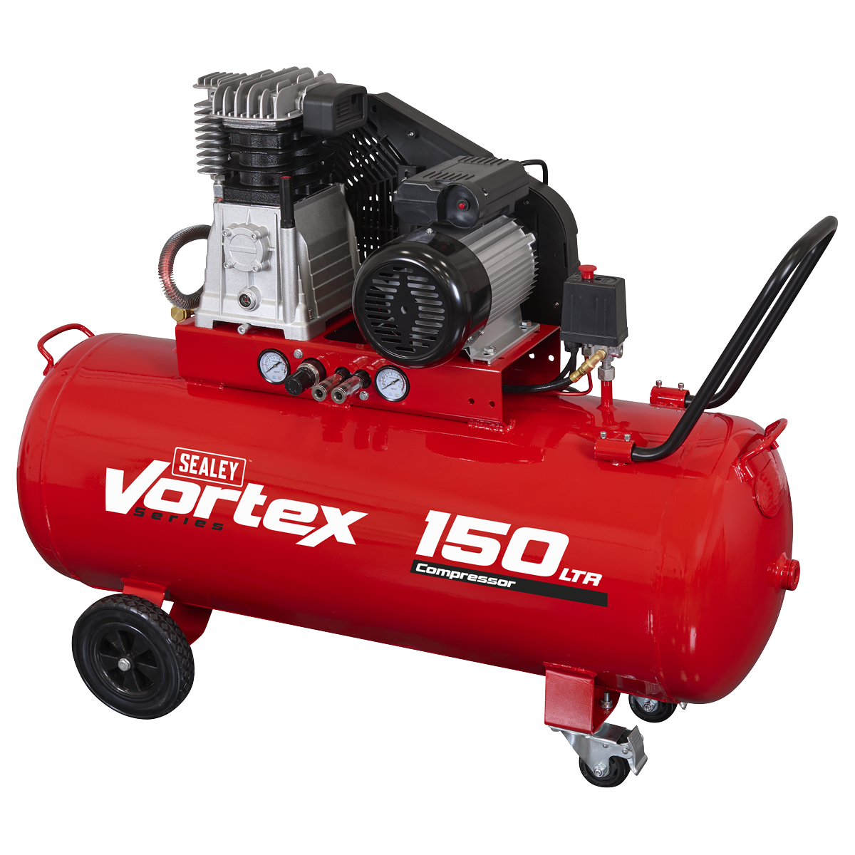 Sealey SAC1153B 150L Belt Drive Air Compressor with Cast Cylinders 3hp