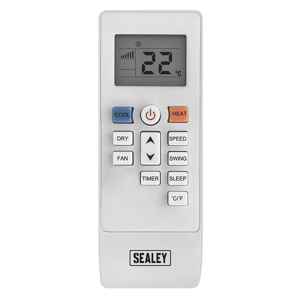 Sealey SAC12000 Portable Air Conditioner/Dehumidifier/Air Cooler/Heater with Window Sealing Kit 12,000Btu/hr