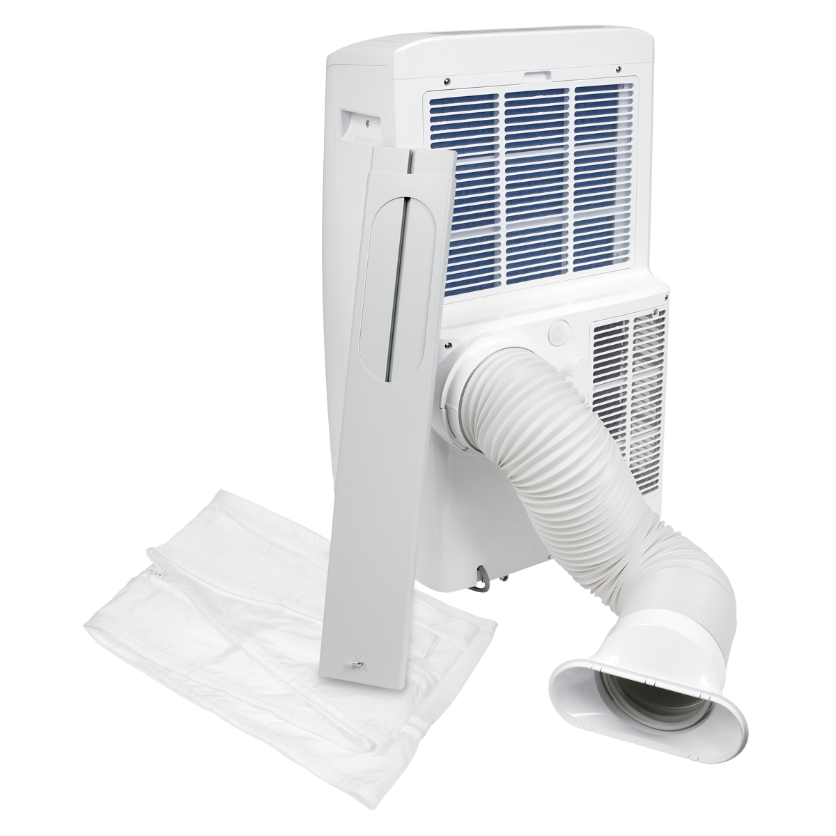Sealey SAC12000 Portable Air Conditioner/Dehumidifier/Air Cooler/Heater with Window Sealing Kit 12,000Btu/hr