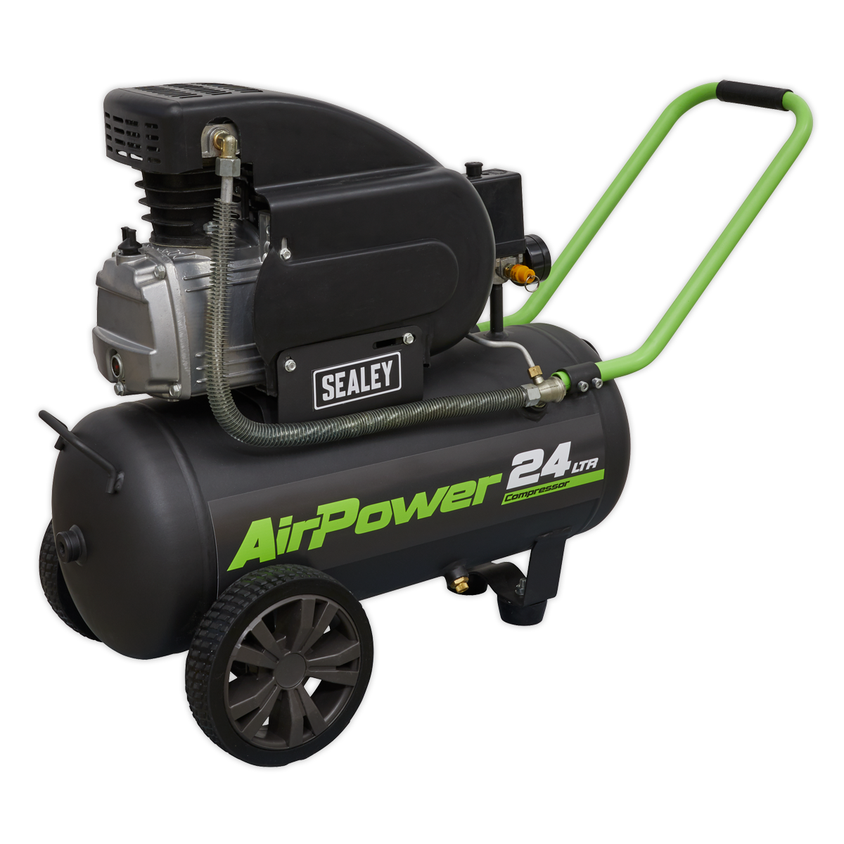 Sealey SAC2420E Air Compressor 24L Direct Drive 2hp