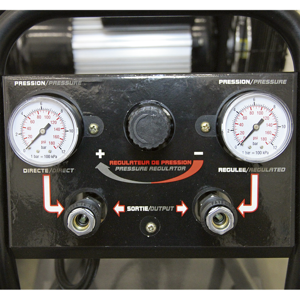 Sealey SAC3103B Premier 100L Belt Drive Air Compressor with Front Control Panel 3hp