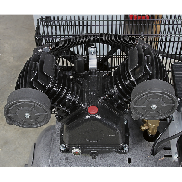 Sealey SAC3103B Premier 100L Belt Drive Air Compressor with Front Control Panel 3hp