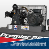 Sealey SAC32055B Air Compressor 200L Belt Drive 5.5hp 3ph