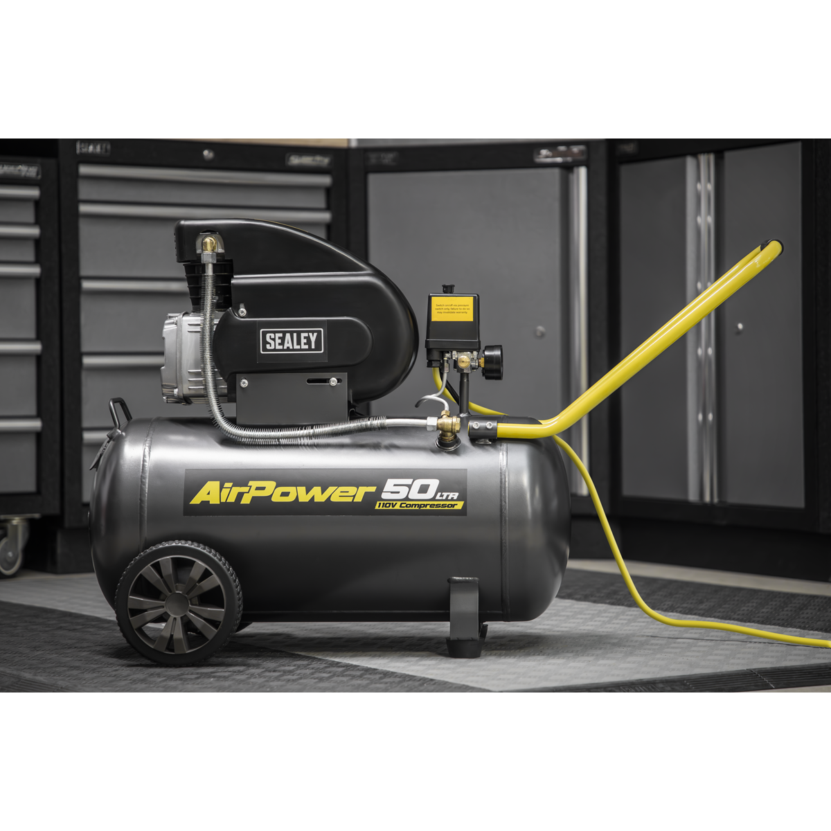 Sealey SAC5020E110V 50L Direct Drive Air Compressor 2hp 110V