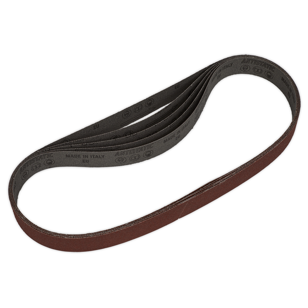 Sealey SB0021 Sanding Belt 25 x 762mm 80Grit Pack of 5