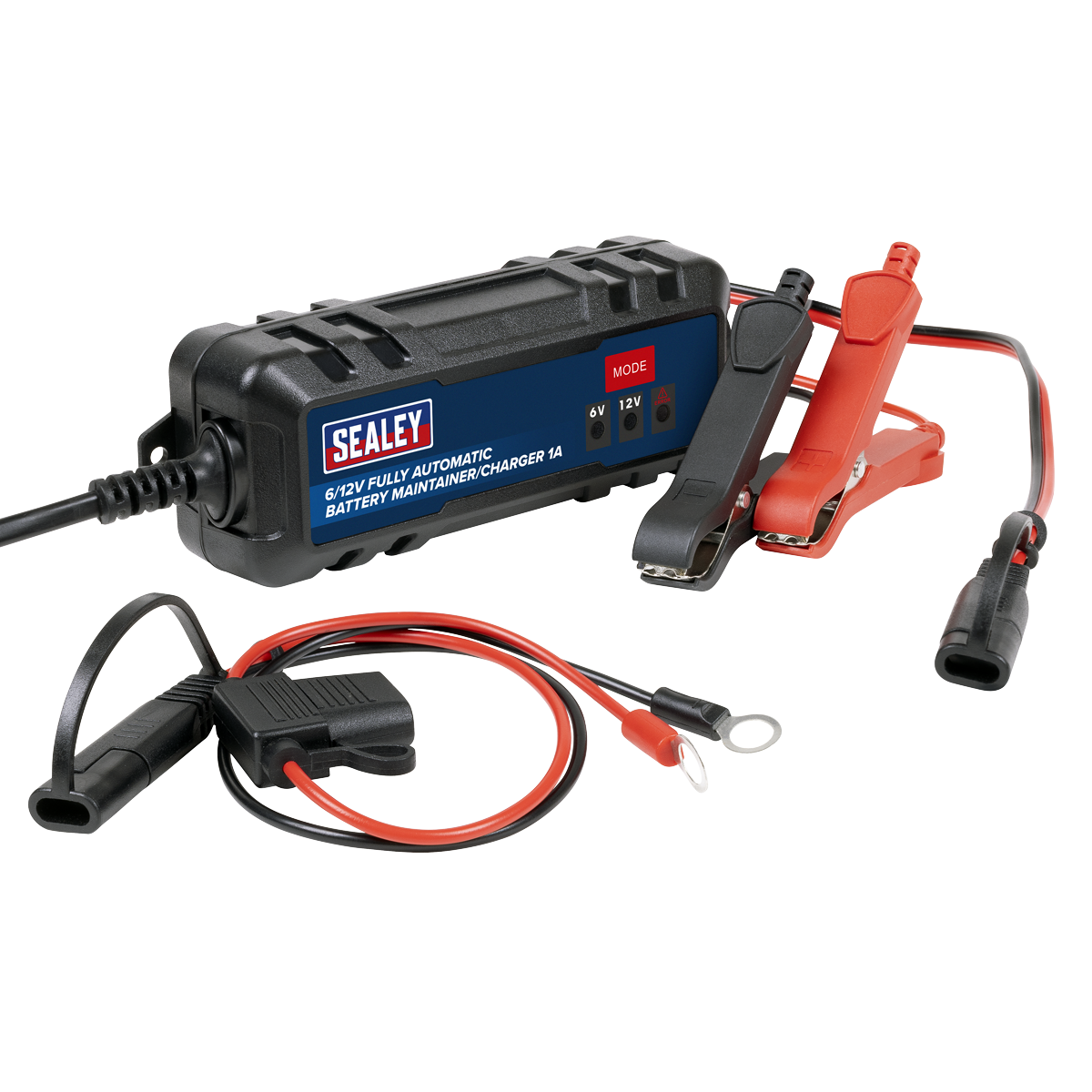 Sealey SBC1 6/12V Fully Automatic Battery Maintainer/Charger 1A
