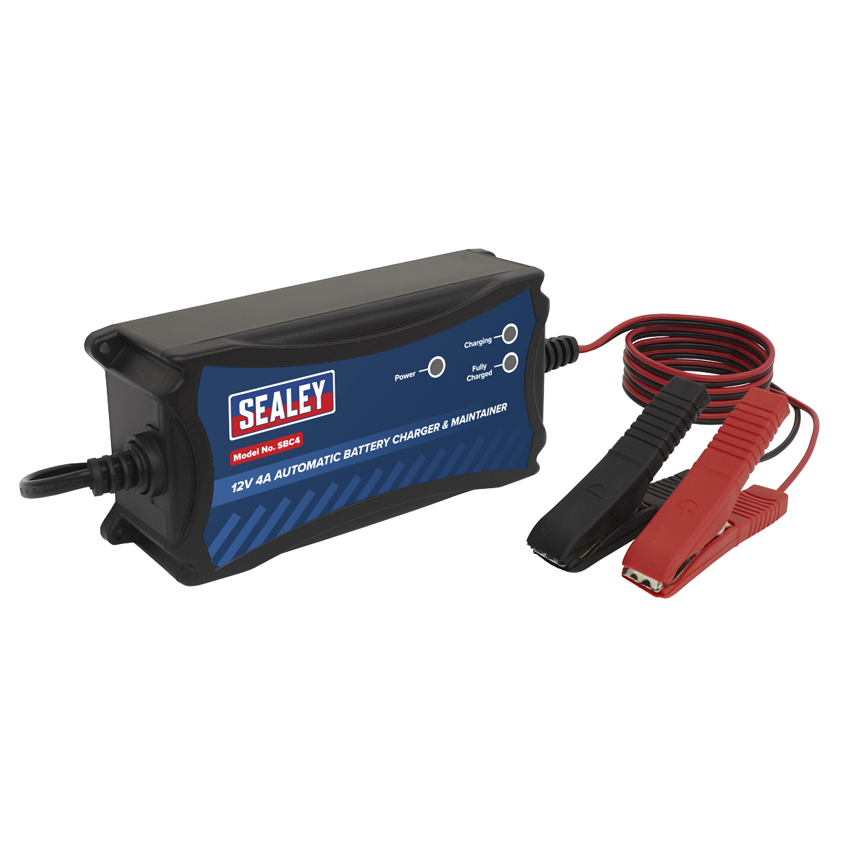Sealey SBC4 Battery Charger 12V 4A Fully Automatic
