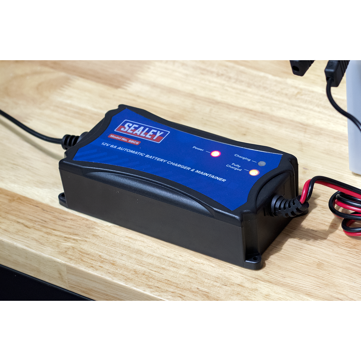 Sealey SBC6 Battery Charger 12V 6A Fully Automatic