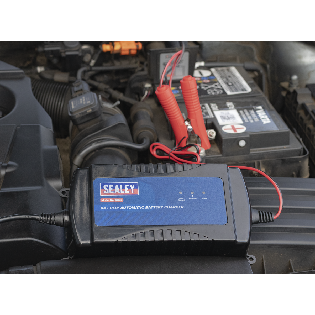 Sealey SBC8 Battery Charger 12V 8A Fully Automatic