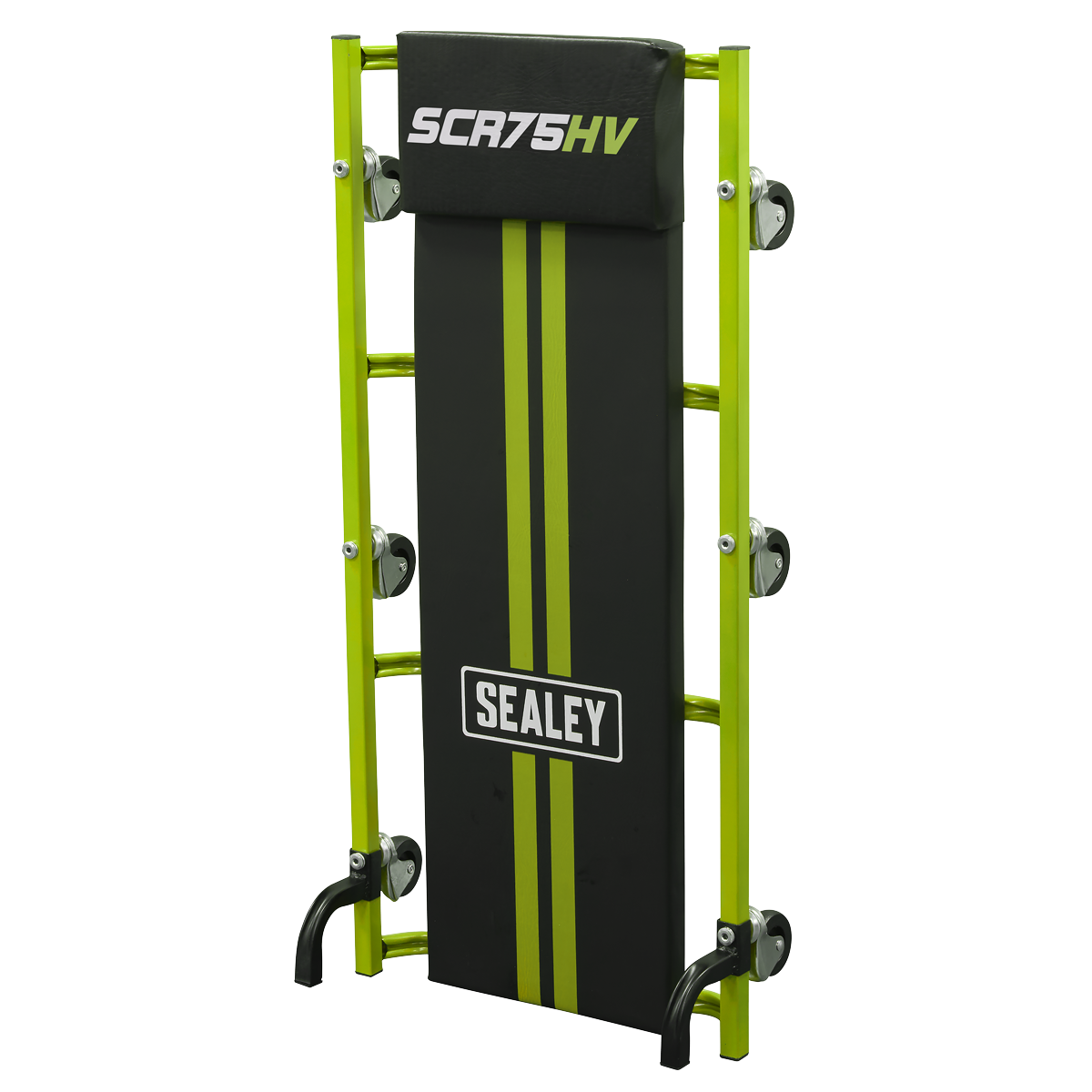 Sealey SCR75HV 36" Deluxe American-Style Creeper with Steel Frame & 6 Wheels - Green