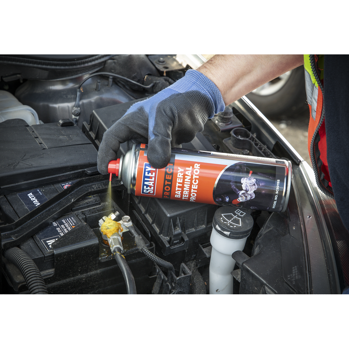 Sealey SCS015S Battery Terminal Protector 500ml