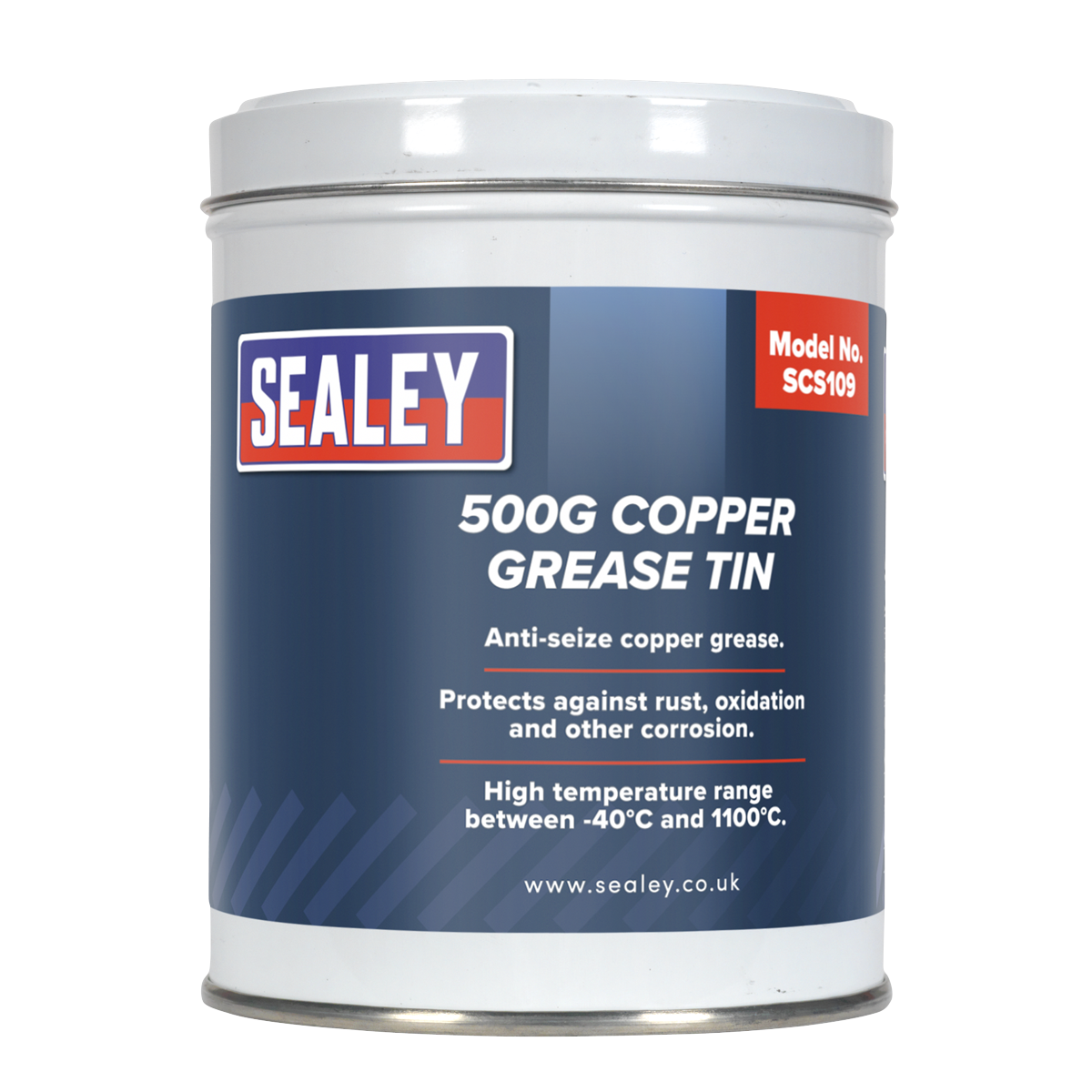 Sealey SCS109 Copper Grease 500g Tin