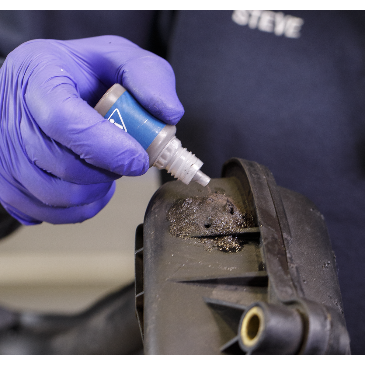 Sealey SCS908 Fast-Fix Filler & Adhesive - Black