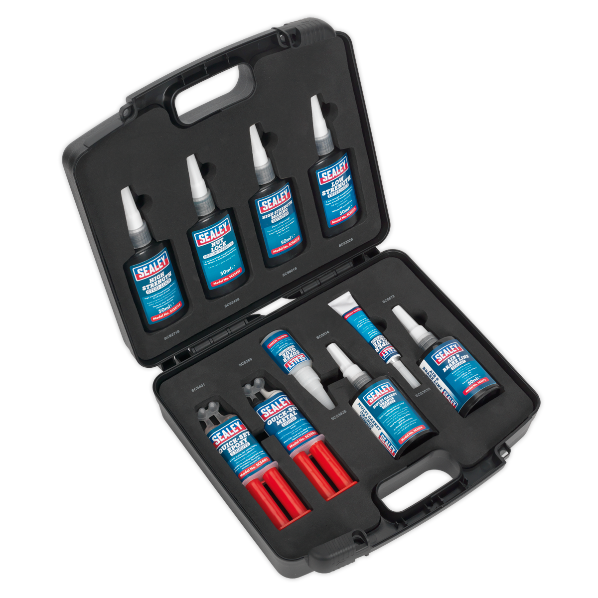 Sealey SCSKIT1 Adhesive & Sealant Kit 10pc