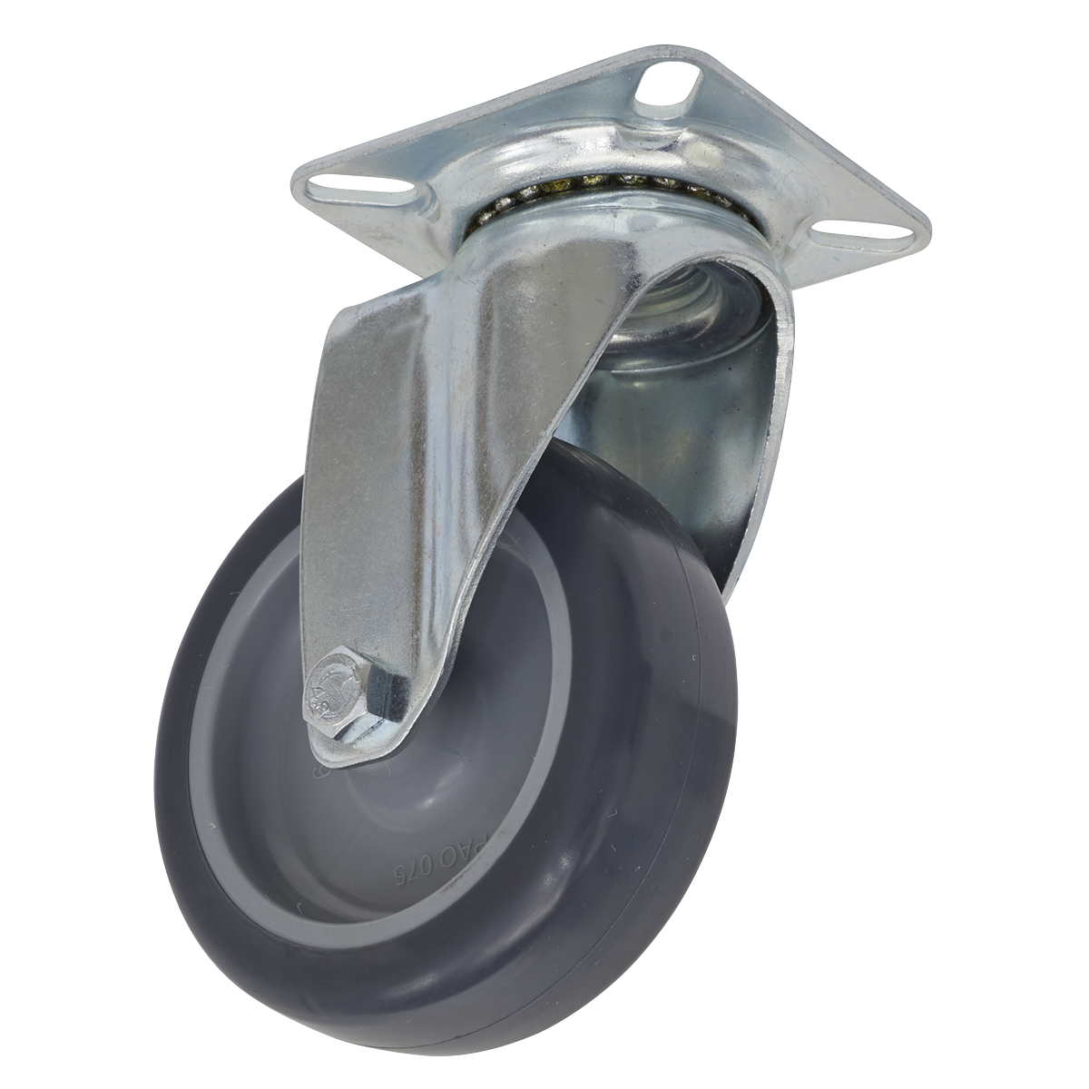 Sealey SCW275SP Castor Wheel Swivel Plate Ø75mm