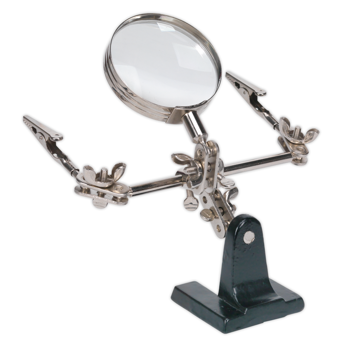 Sealey SD150 Mini Robot Soldering Stand with Magnifier