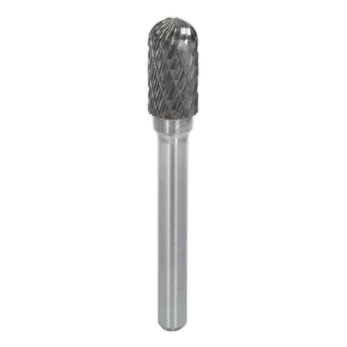 Sealey SDB02 Tungsten Carbide Rotary Burr Cylindrical Ball Nose 10mm