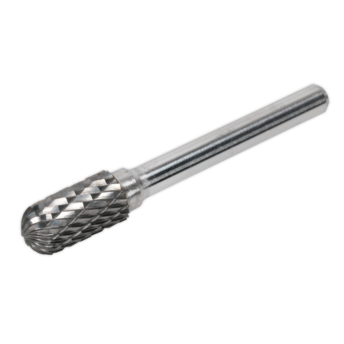Sealey SDB02 Tungsten Carbide Rotary Burr Cylindrical Ball Nose 10mm