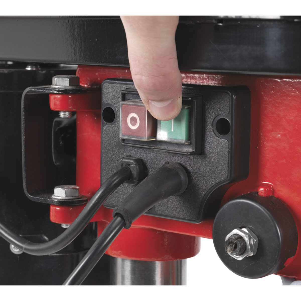 Sealey SDM30 Pillar Drill 5-Speed Hobby Model 580mm Height 350W/230V