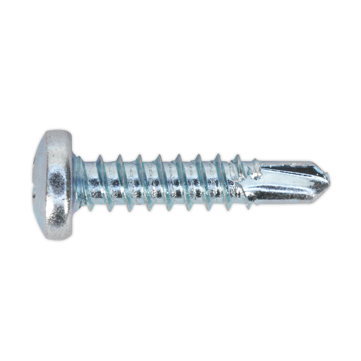 Sealey AB060SDS Self Drilling Screw Assortment 500pc Pan Head Phillips Zinc