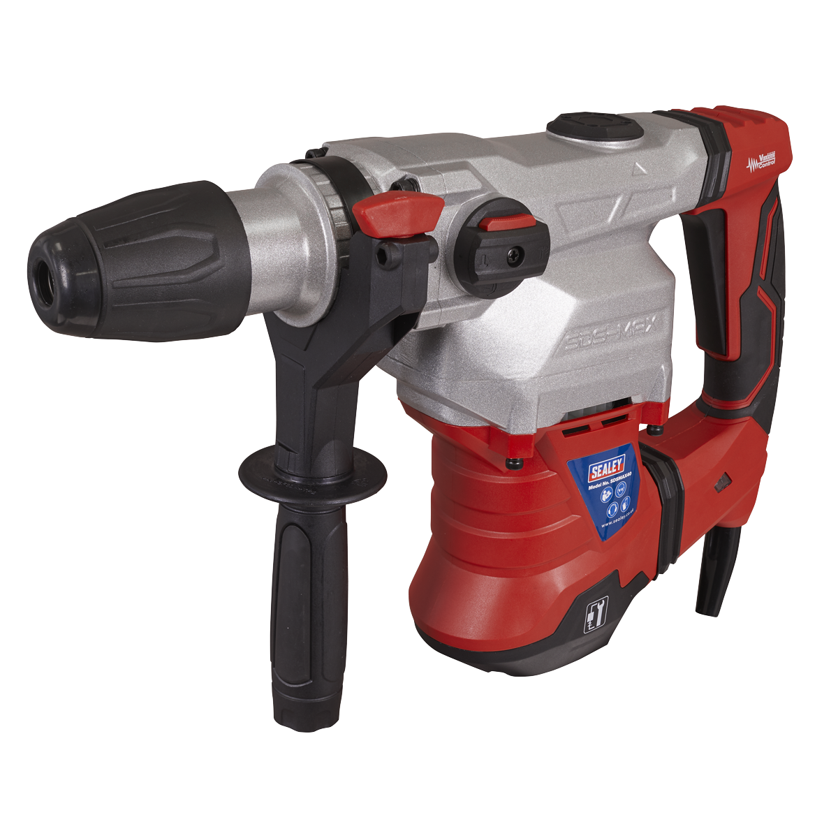 Sealey SDSMAX40 Rotary Hammer Drill SDS MAX 40mm 1500W/230V